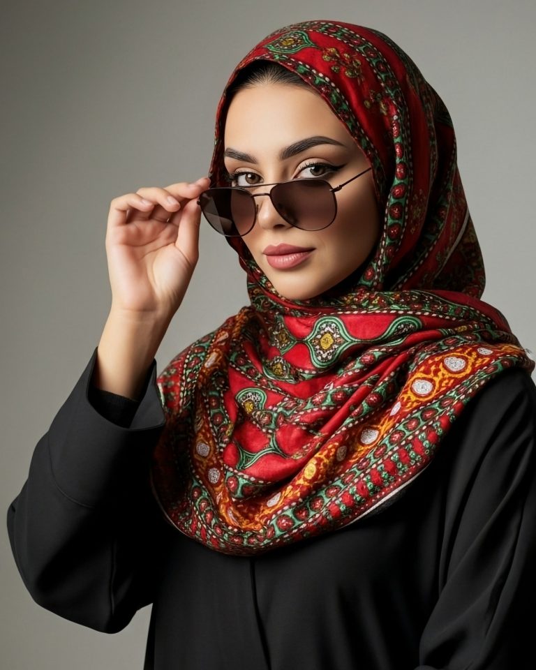 A Woman Wearing Sunglasses