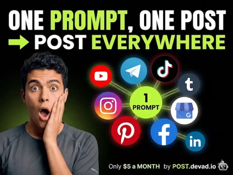 AI Agent Skill: one Prompt to Post Everywhere